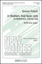 In Bedlem, That Fayer Cyte SATB choral sheet music cover